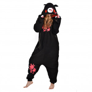 Кигуруми Черный медведь XL (175-185)